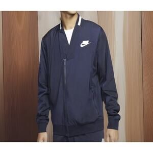 Nike NSW Sportswear Full Zip Jacket Navy Blue Mens Size XL Fast Ship NEW